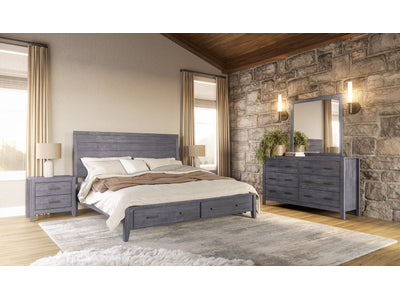Palm Harbour 6-Piece King Bedroom Package - Grey