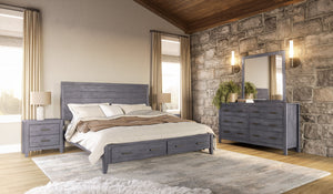 Palm Harbour 6-Piece King Bedroom Package - Grey