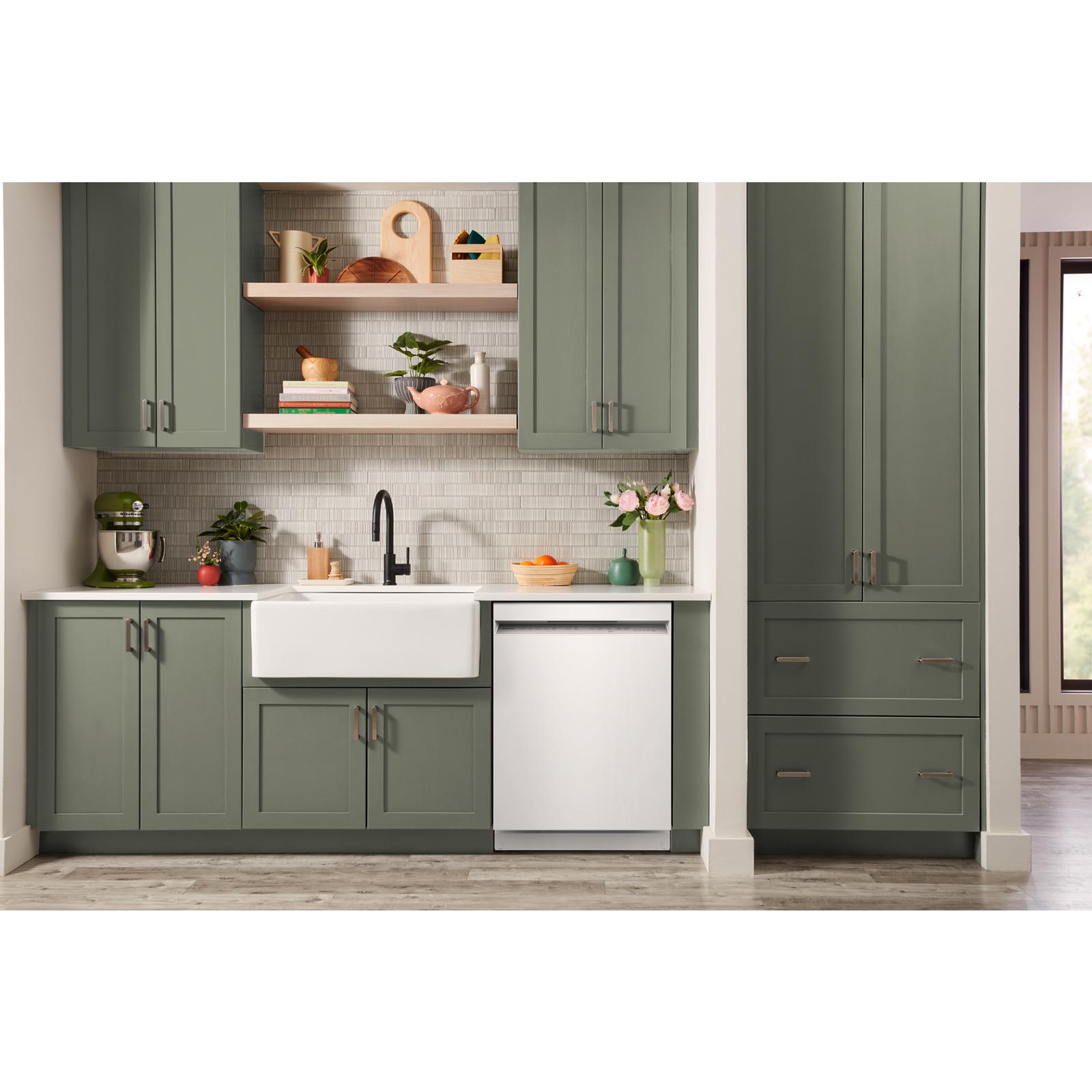 KitchenAid White Dishwasher (47 dBA) - KDFS224SWH