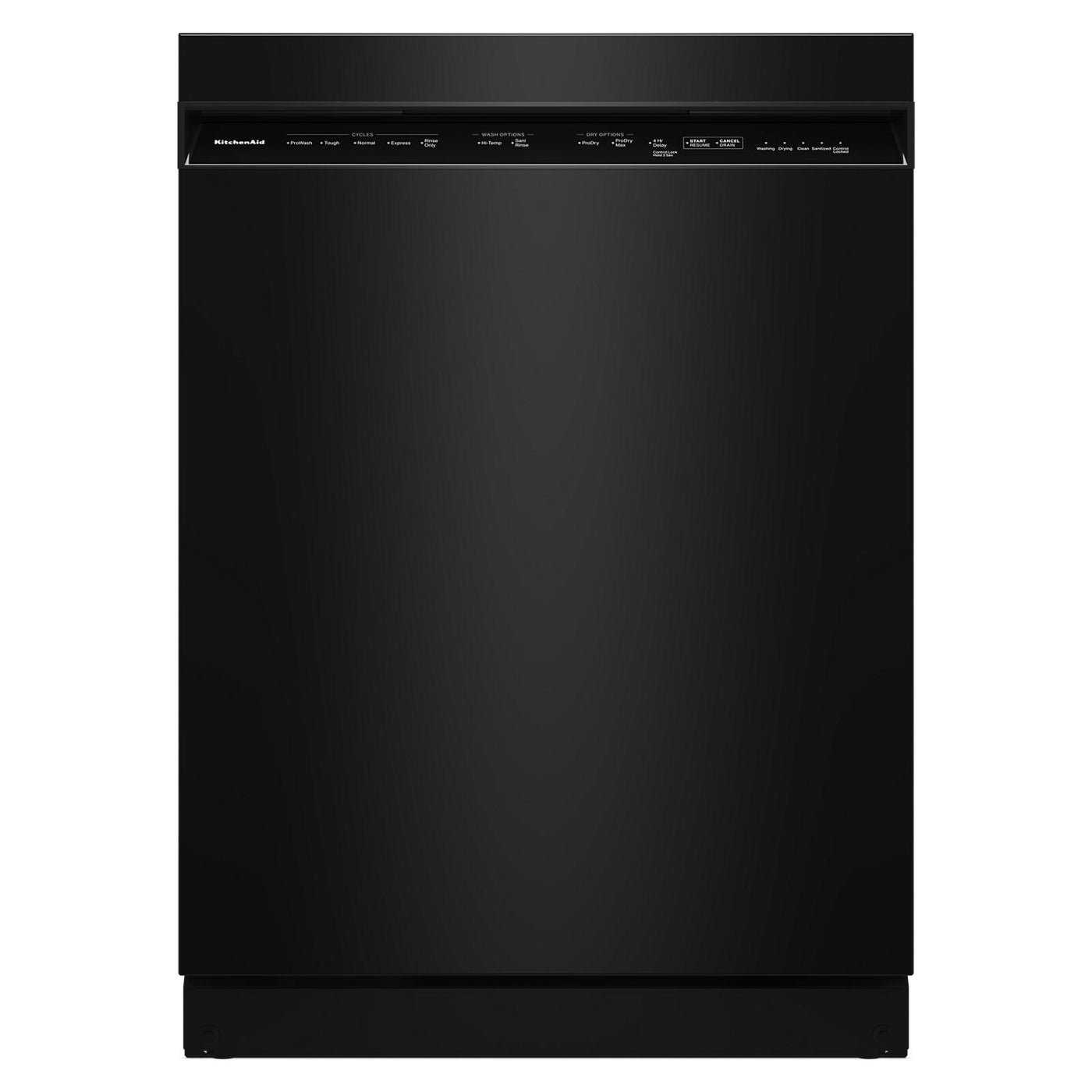 KitchenAid Black Dishwasher (47 dBA) - KDFS224SBL