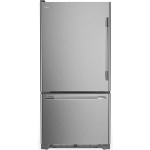 KitchenAid 33" 22.0 Cu. Ft. PrintShield Stainless Steel Bottom Mount Refrigerator - KRBL133SPS