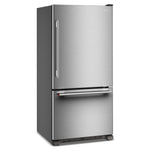 KitchenAid 33" 22 Cu. Ft. PrintShield Stainless Steel Bottom Mount Refrigerator - KRBR133SPS