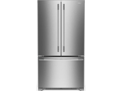 KitchenAid 36" 29.0 Cu. Ft. PrintShield Stainless Steel Standard Depth French Door Refrigerator - KRFF136SPS