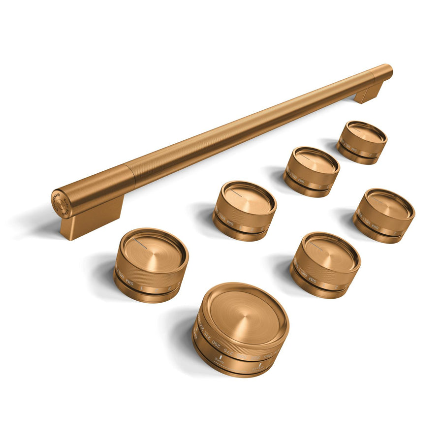 KitchenAid Bronze Handle and Knob Hardware Accessory Kit for 36" Commercial-Style Induction Range - W11774741