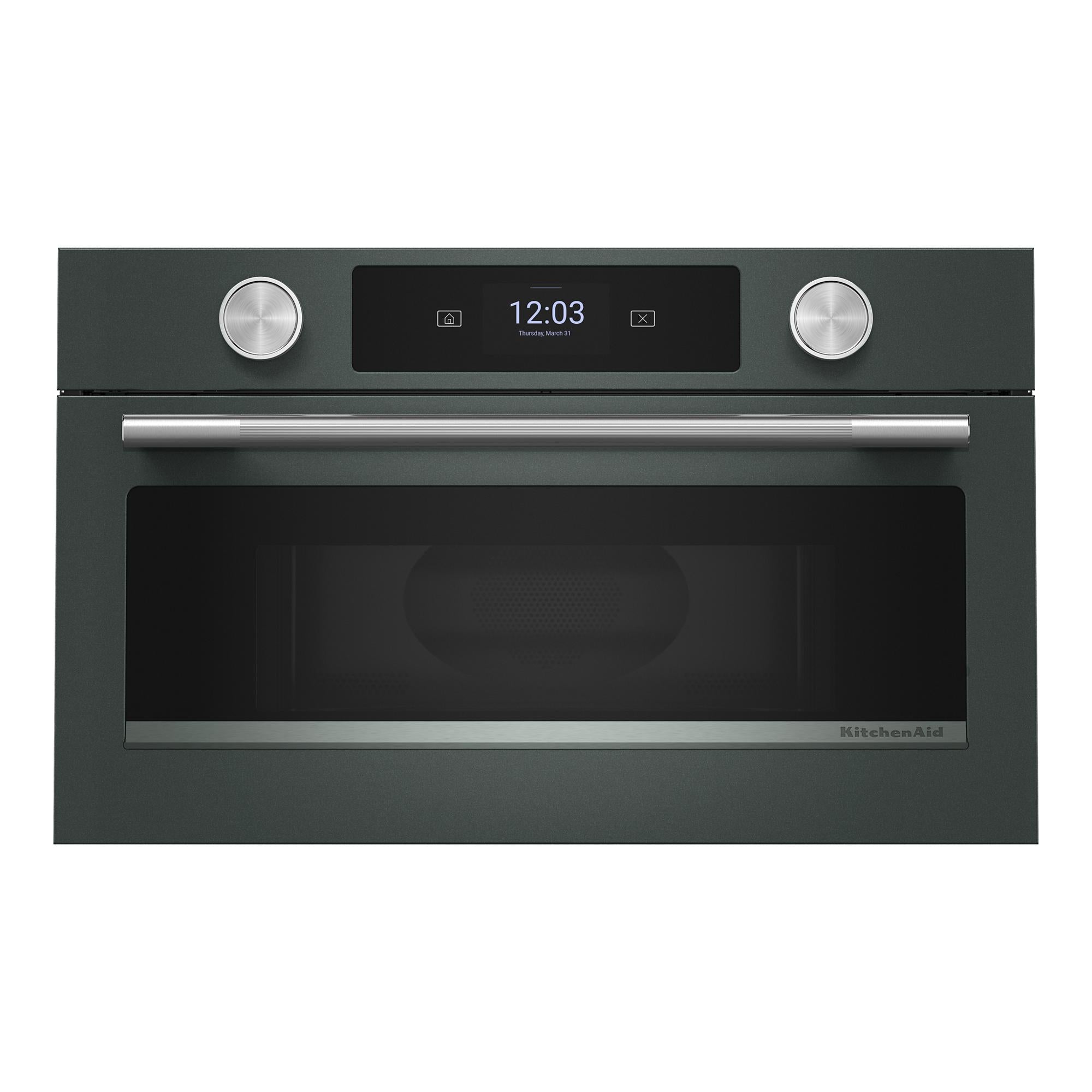 KitchenAid Stainless Steel Handle and Knob Hardware Accessory Kit for Single Wall Oven - W11774412