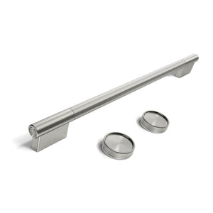 KitchenAid Stainless Steel Handle and Knob Hardware Accessory Kit for Single Wall Oven - W11774412