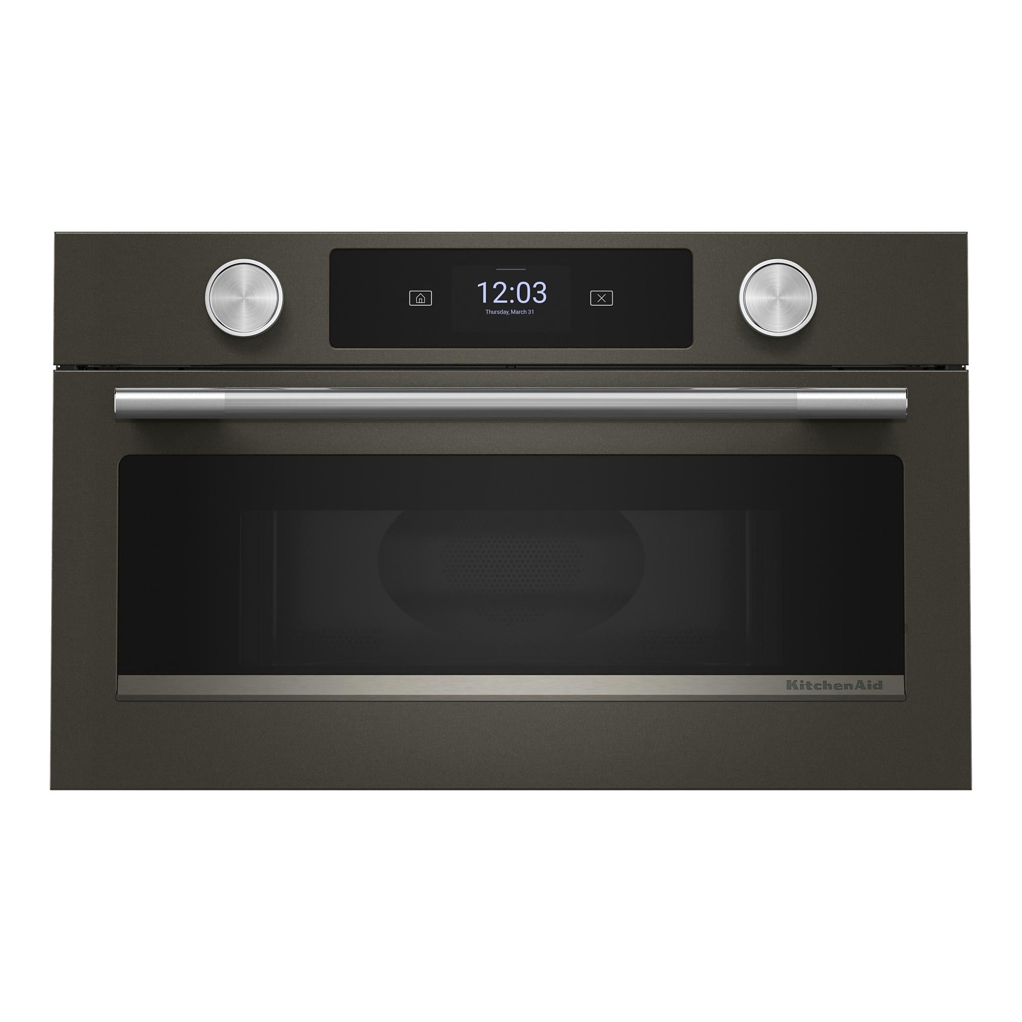 KitchenAid Stainless Steel Handle and Knob Hardware Accessory Kit for Single Wall Oven - W11774412