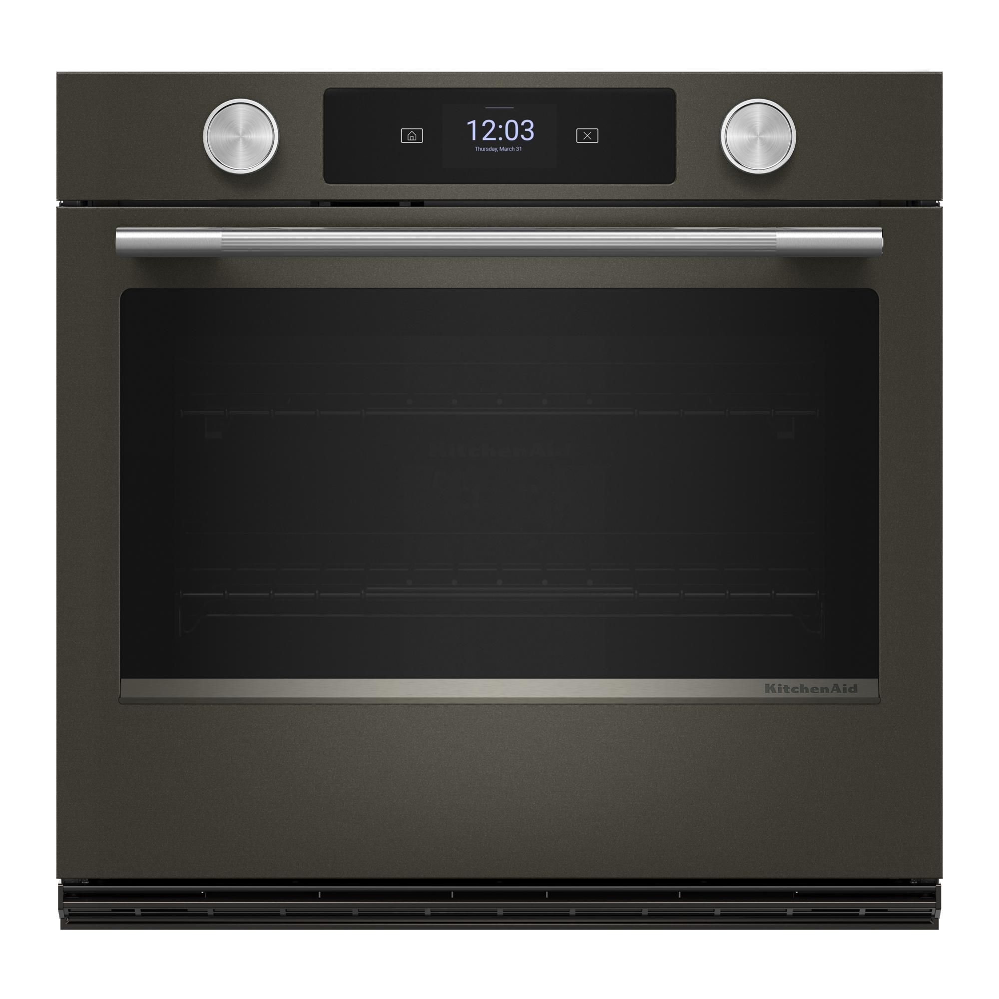 KitchenAid Stainless Steel Handle and Knob Hardware Accessory Kit for Single Wall Oven - W11774412