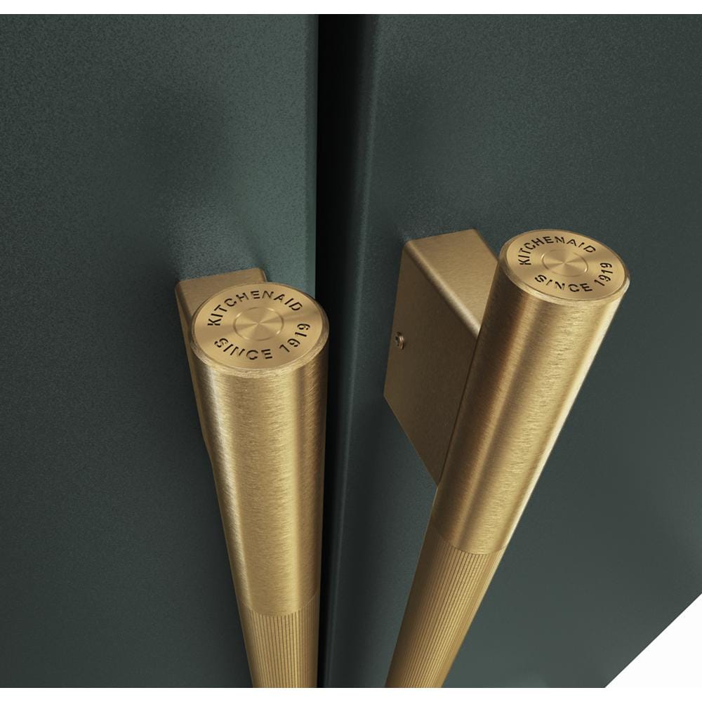 KitchenAid Brass Handle Hardware Accessory Kit for 36" Width Counter-Depth French Door Refrigerator - W11777159