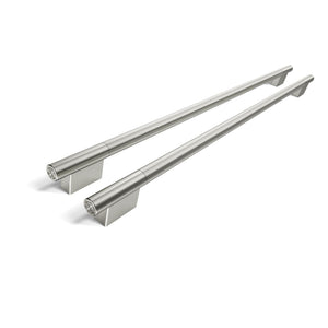 KitchenAid Stainless Steel Handle Hardware Accessory Kit for 42" Built-In Side-by-Side Refrigerator - W11777165