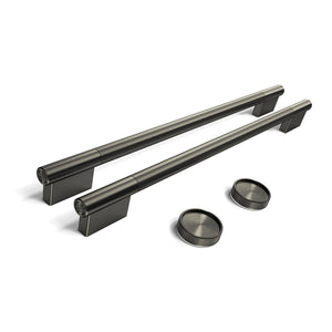 KitchenAid Black Ore Handle and Knob Hardware Accessory Kit for 30" Double Wall Oven & Microwave Combo - W11774415