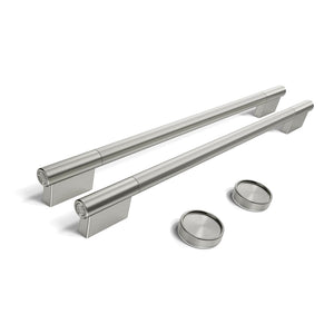KitchenAid Stainless Steel Handle and Knob Hardware Accessory Kit for 30" Double Wall Oven & Microwave Combo - W11774416