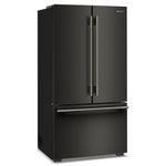 KitchenAid 36" 24.0 Cu. Ft. Black Ore Counter-Depth French Door Refrigerator - KRFC236SBE