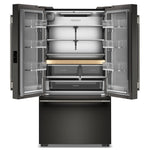 KitchenAid 36" 24.0 Cu. Ft. Black Ore Counter-Depth French Door Refrigerator - KRFC236SBE