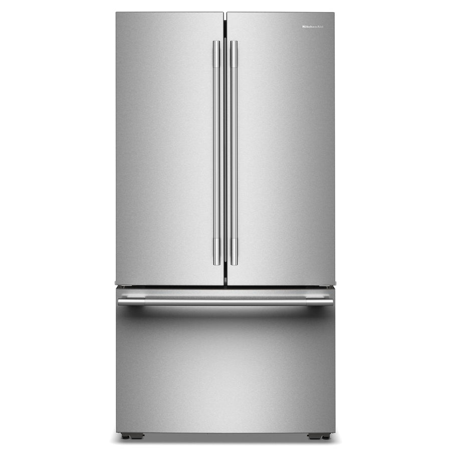 KitchenAid 36" 24.0 Cu. Ft. PrintShield Stainless Steel Counter-Depth French Door Refrigerator - KRFC236SPS
