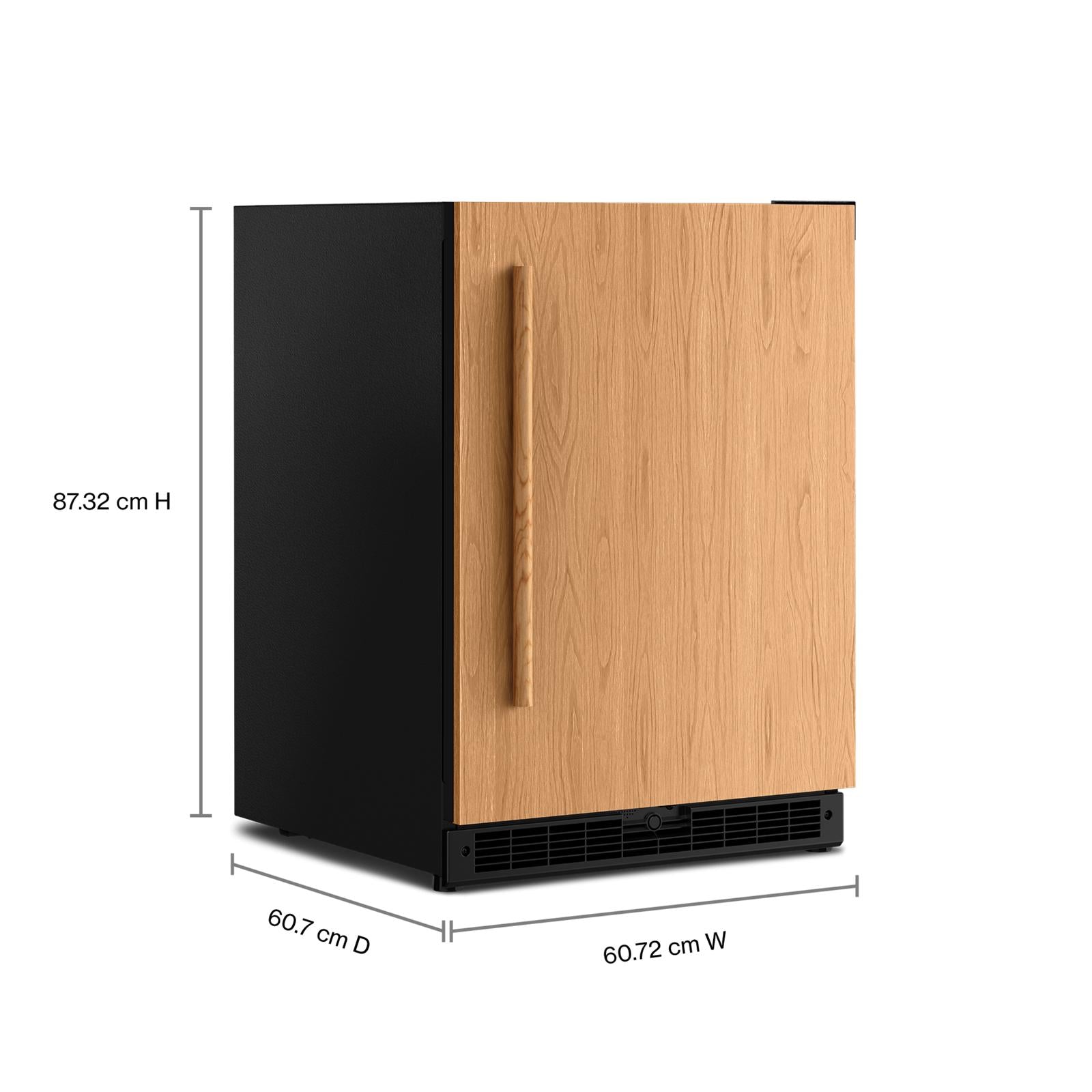 KitchenAid 24" 5.0 Cu. Ft. Panel-Ready Undercounter Refrigerator - KURR124SPA