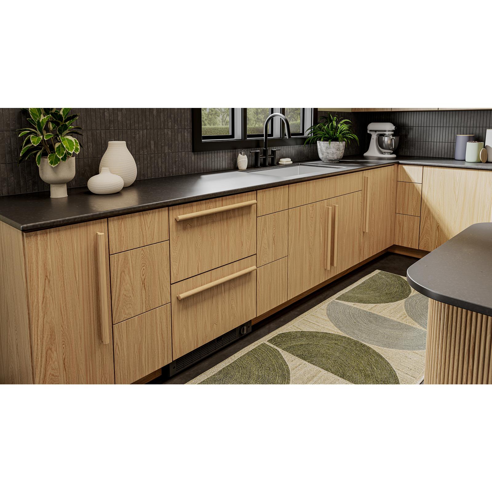 KitchenAid 24" 4.2 Cu. Ft. Panel-Ready Undercounter Double-Drawer Refrigerator - KUCT524SPA