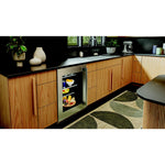 KitchenAid 24" 5.2 Cu. Ft. PrintShield Stainless Steel Undercounter Refrigerator - KURL524SPS