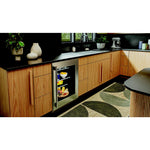 KitchenAid 24" 5.2 Cu. Ft. PrintShield Stainless Steel Undercounter Refrigerator - KURR524SPS