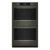 KitchenAid Black Ore 30" Double Wall Oven (10 Cu. Ft) - KOED730SBE