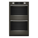 KitchenAid Black Ore 30" Double Wall Oven (10 Cu. Ft) - KOED730SBE