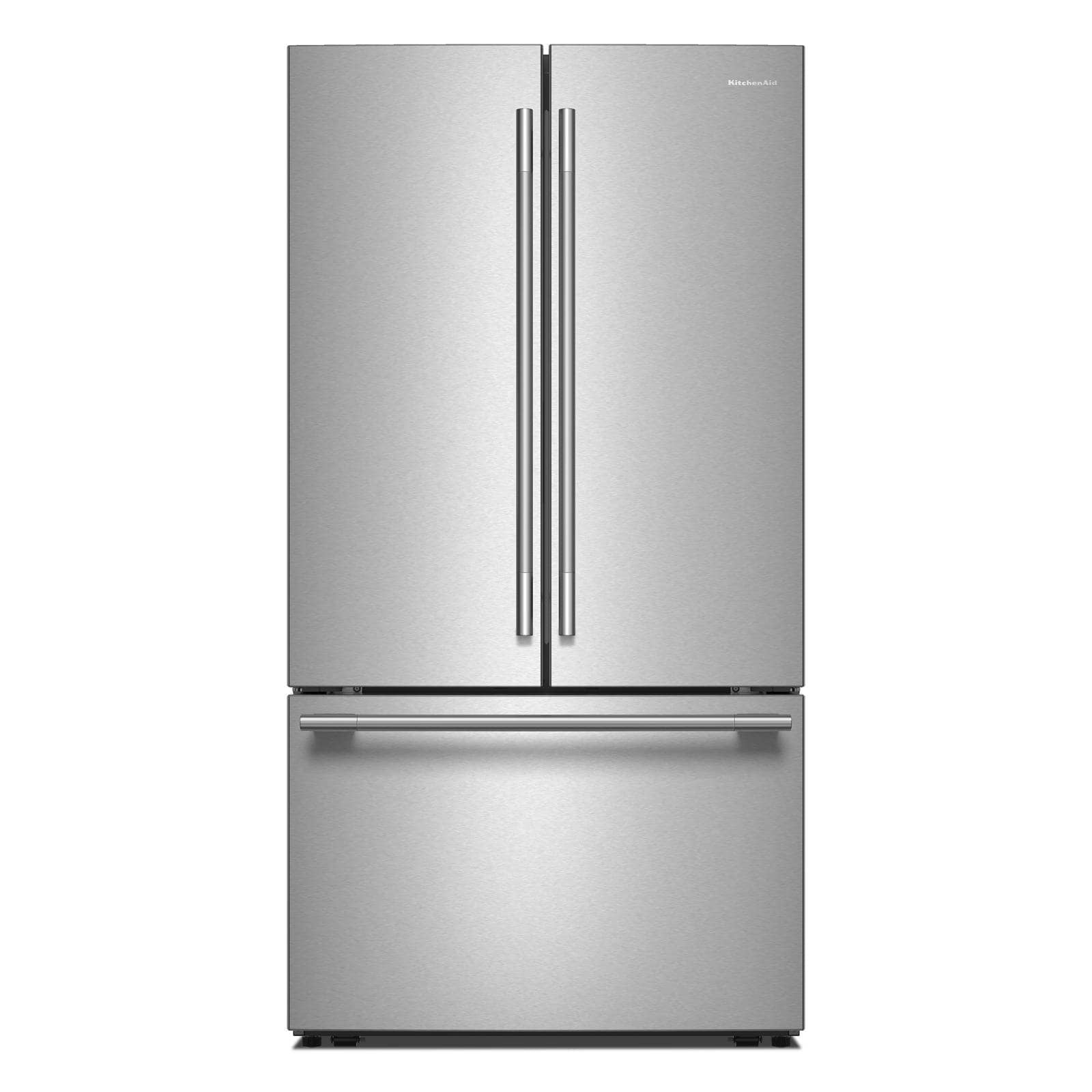 KitchenAid 36" 31 Cu. Ft. PrintShield Stainless Steel French Door Refrigerator - KRFF336SPS