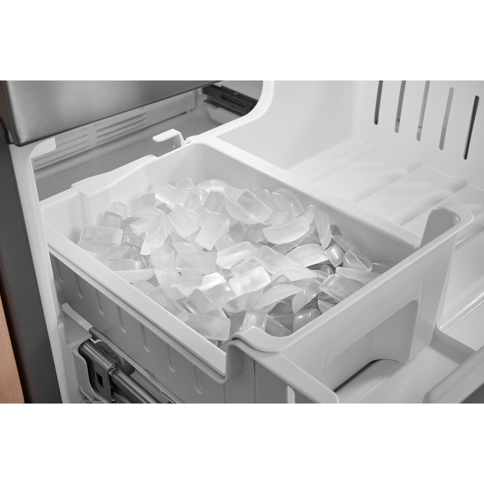 KitchenAid 30" 20.0 Cu. Ft. PrintShield Stainless Steel Standard Depth French Door Refrigerator - KRFF330SPS