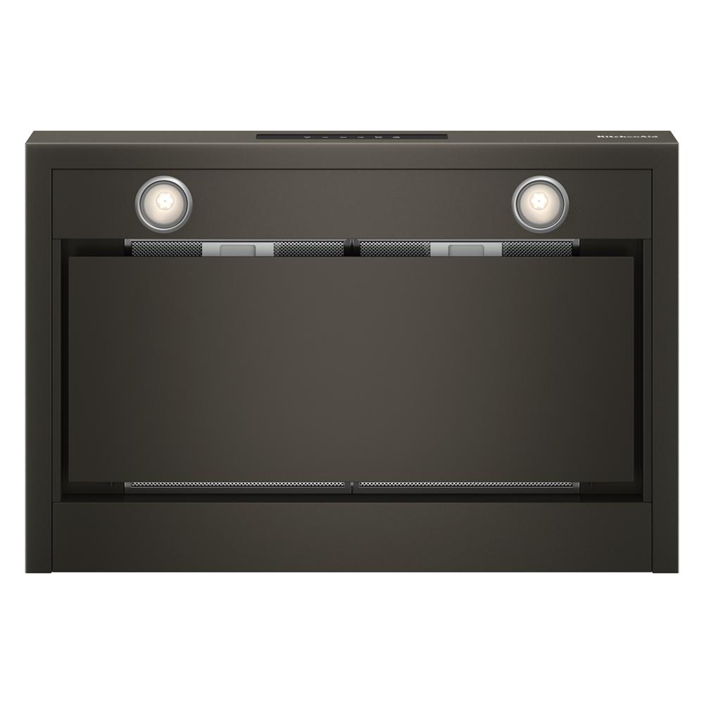 KitchenAid® Black Ore 30" 400 CFM Wall-Mount Canopy Hood - KVWC730SBE