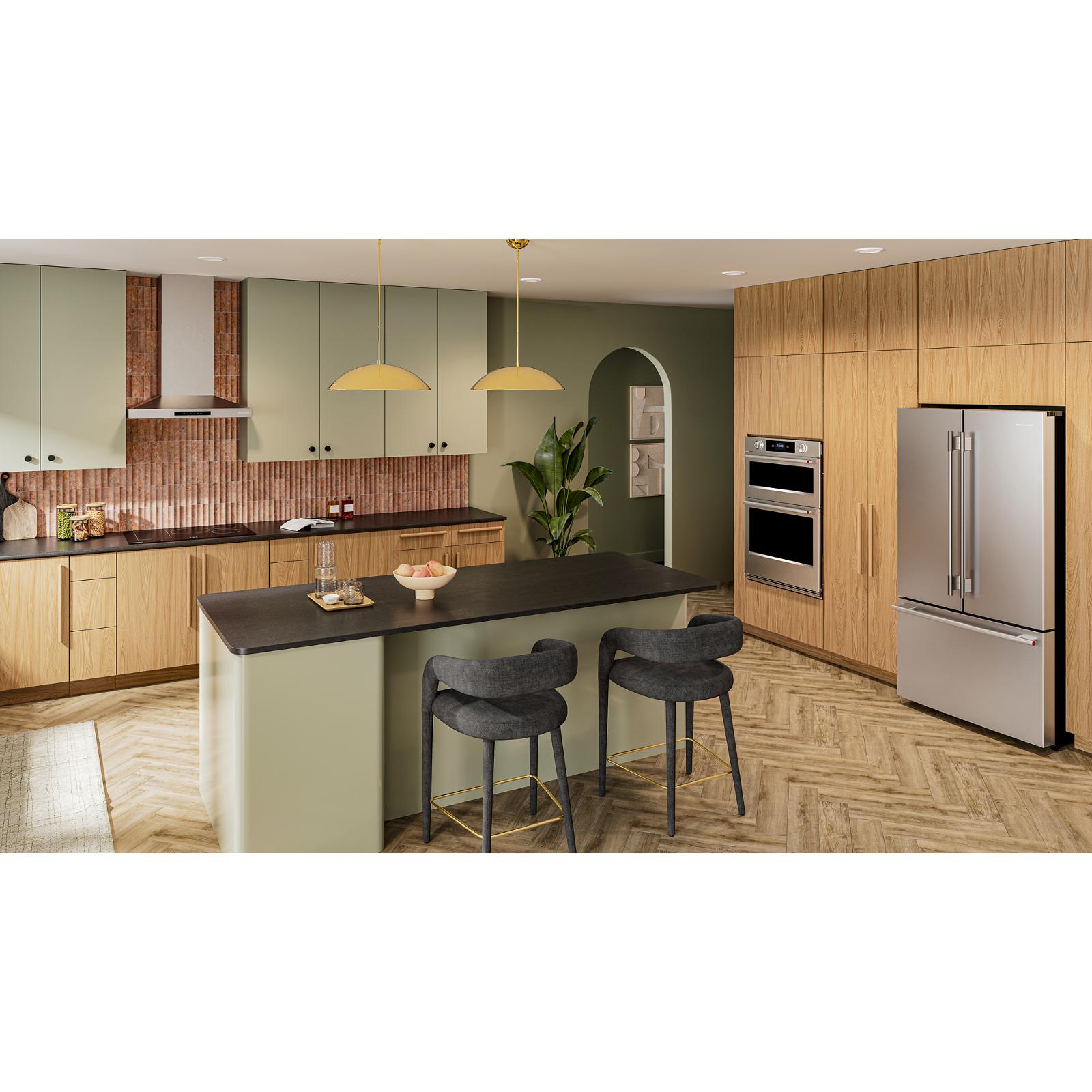 KitchenAid® Stainless Steel 30" 400 CFM Wall-Mount Canopy Hood - KVWC730SSS