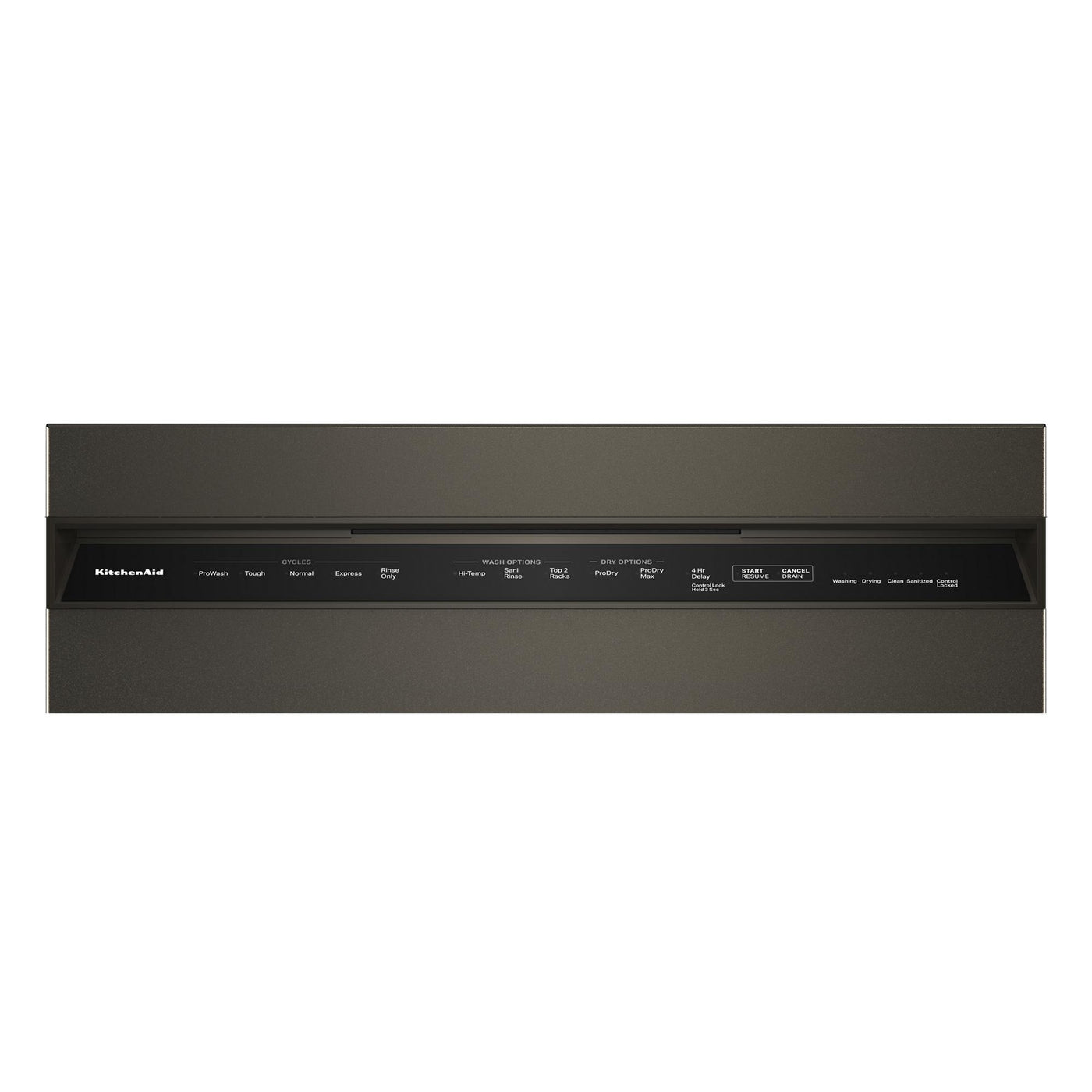 KitchenAid Black Ore Dishwasher (44 dBA) - KDFS424SBE