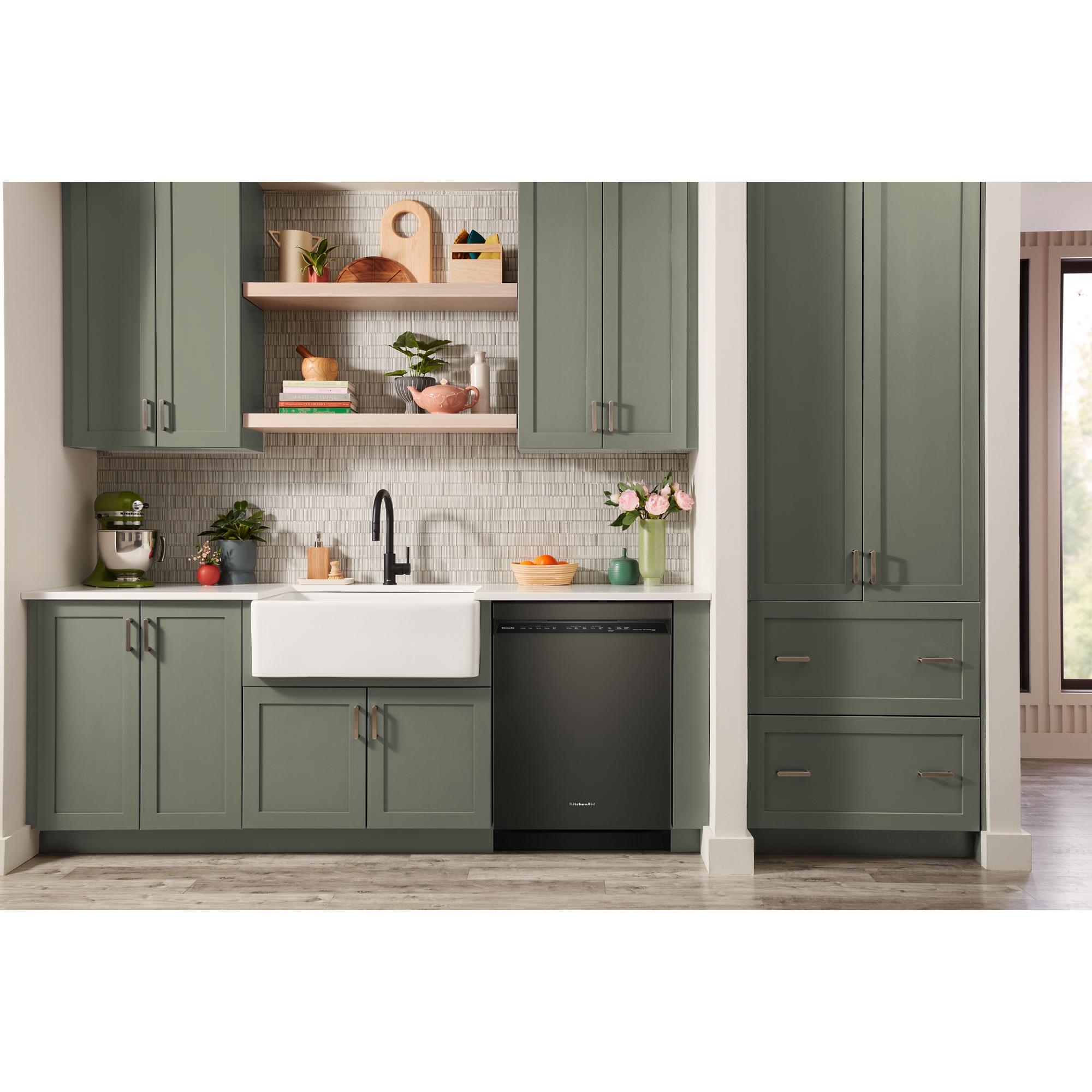 KitchenAid Black Ore Dishwasher (44 dBA) - KDFS424SBE