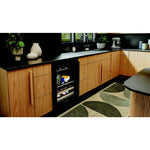 KitchenAid 24" 5.0 Cu. Ft. Black Ore Undercounter Refrigerator - KUBL524SBE