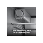 KitchenAid 36" 30 Cu. Ft. Black Ore French Door Refrigerator - KRFF436SBE--