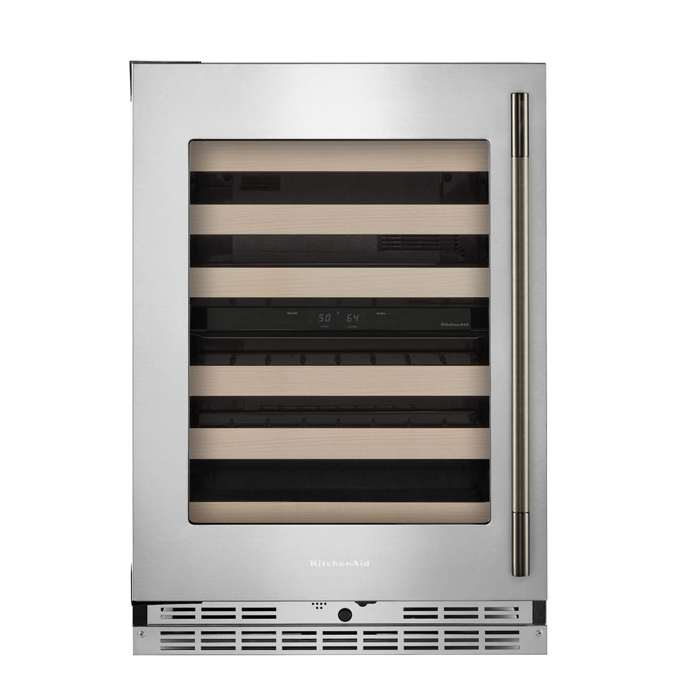 KitchenAid 24" 5.0 Cu. Ft. PrintShield Stainless Steel Undercounter Refrigerator - KUWL524SPS