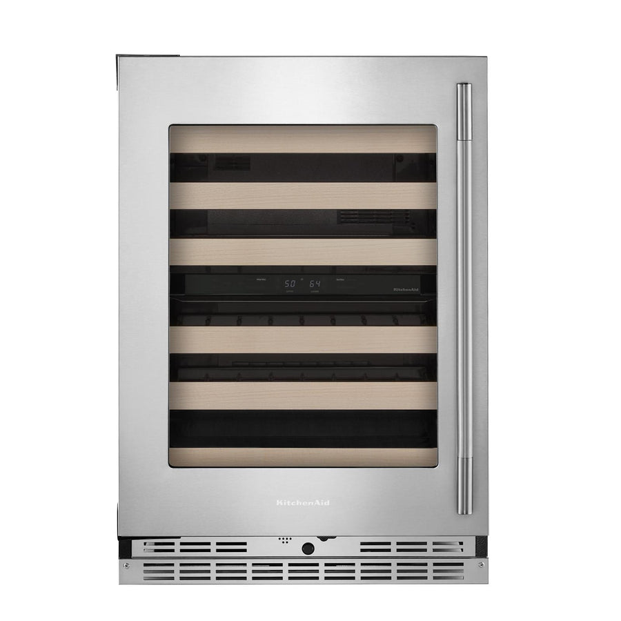 KitchenAid 24" 5.0 Cu. Ft. PrintShield Stainless Steel Undercounter Refrigerator - KUWL524SPS
