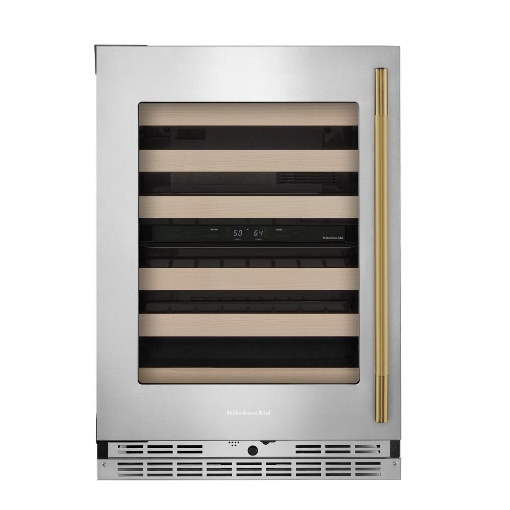 KitchenAid 24" 5.0 Cu. Ft. PrintShield Stainless Steel Undercounter Refrigerator - KUWL524SPS
