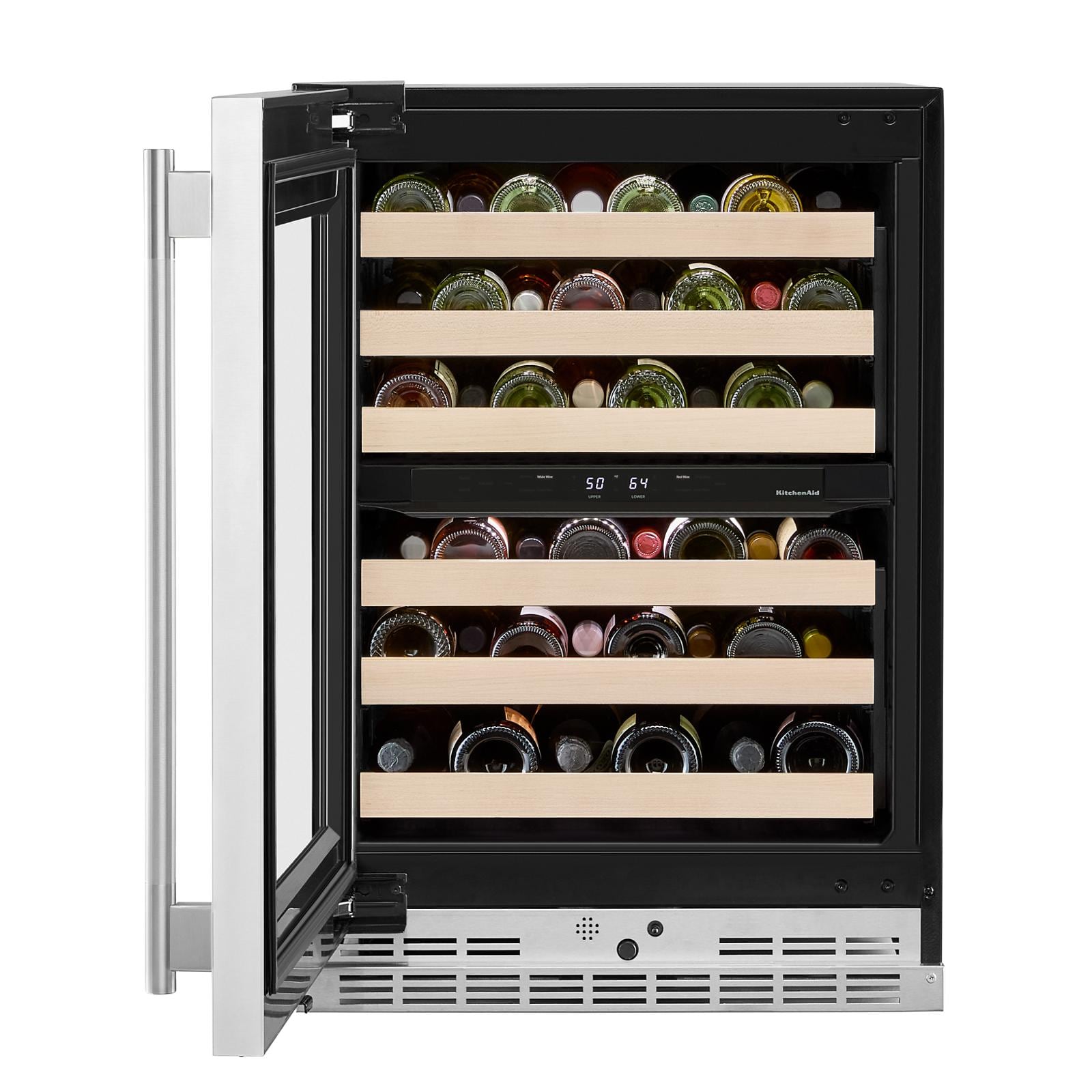 KitchenAid 24" 5.0 Cu. Ft. PrintShield Stainless Steel Undercounter Refrigerator - KUWL524SPS