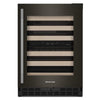 KitchenAid 24" 5.0 Cu. Ft. Black Ore Undercounter Refrigerator - KUWR524SBE