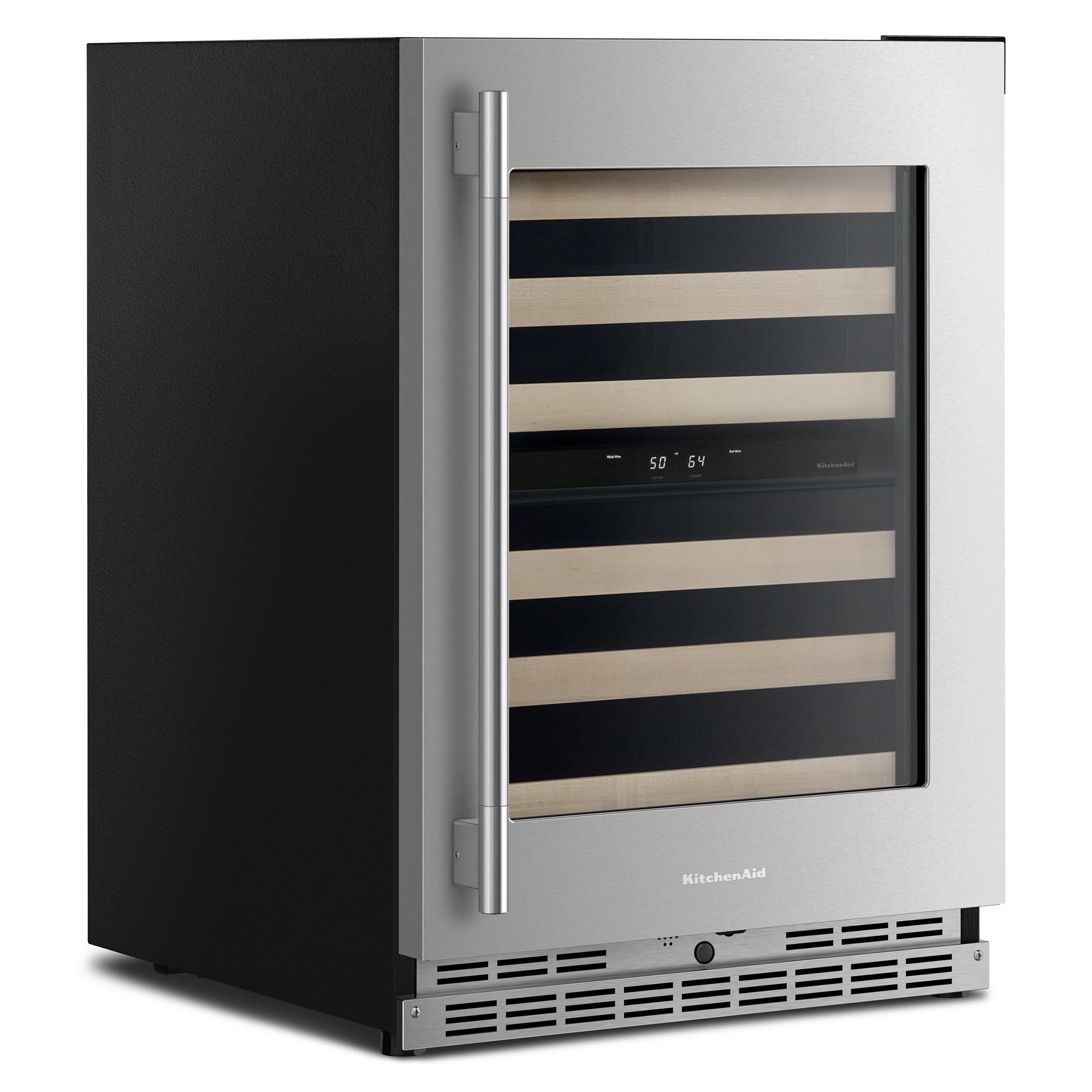 KitchenAid 24" 5.0 Cu. Ft. PrintShield Stainless Steel Undercounter Refrigerator - KUWR524SPS