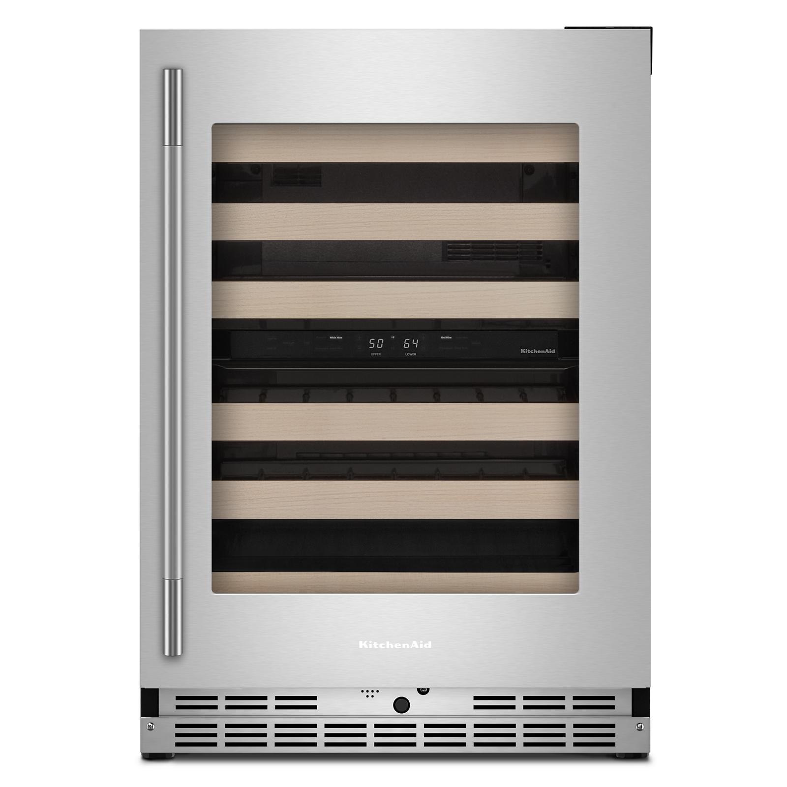 KitchenAid 24" 5.0 Cu. Ft. PrintShield Stainless Steel Undercounter Refrigerator - KUWR524SPS