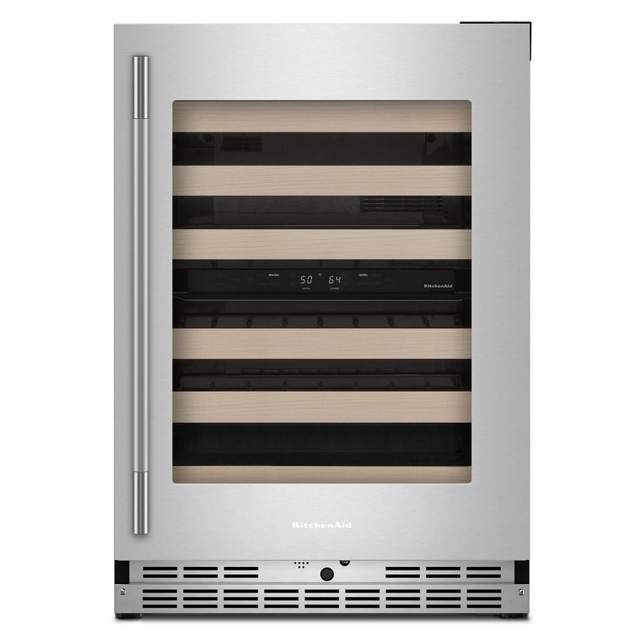 KitchenAid 24" 5.0 Cu. Ft. PrintShield Stainless Steel Undercounter Refrigerator - KUWR524SPS