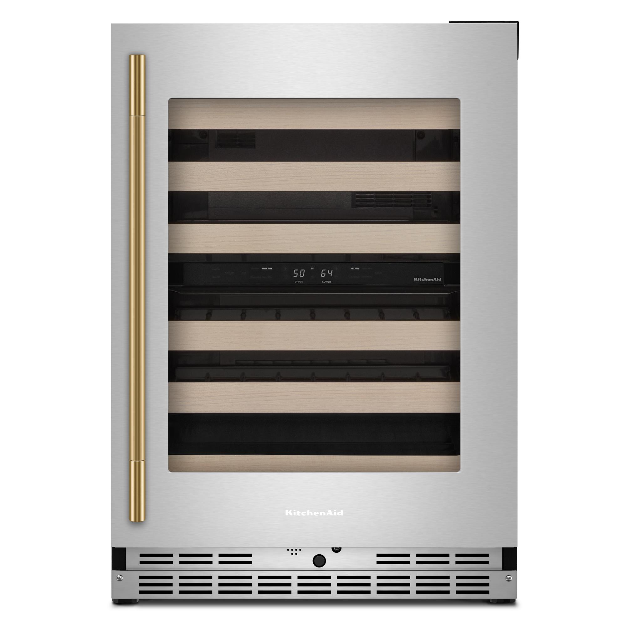 KitchenAid 24" 5.0 Cu. Ft. PrintShield Stainless Steel Undercounter Refrigerator - KUWR524SPS
