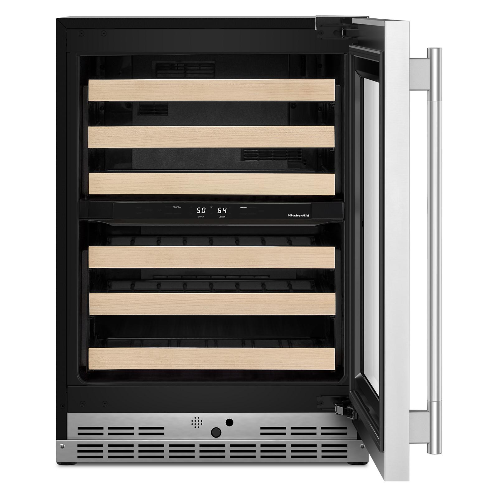KitchenAid 24" 5.0 Cu. Ft. PrintShield Stainless Steel Undercounter Refrigerator - KUWR524SPS