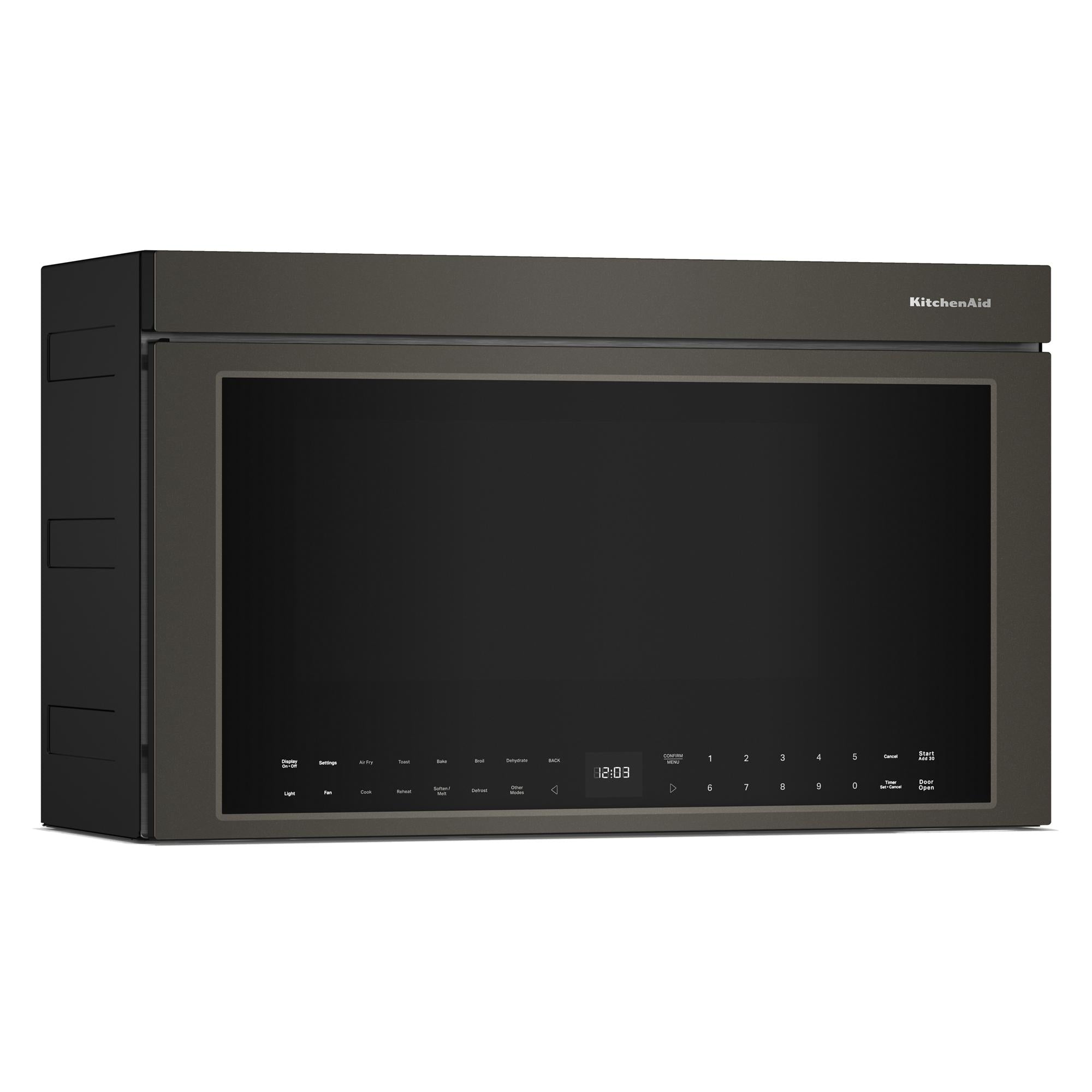 KitchenAid Black Ore Built-in Convection Microwave (1.1 Cu. Ft