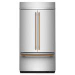 KitchenAid 42" 24.2 Cu. Ft. PrintShield Stainless Steel Built-In French Door Refrigerator - KBFN542SPS