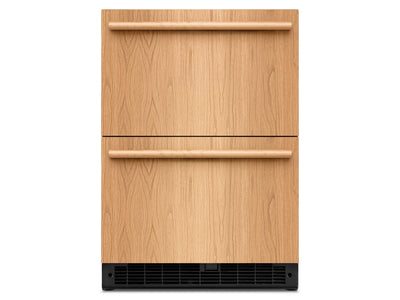 KitchenAid 24" 4.4 Cu. Ft. Panel-Ready Undercounter Double-Drawer Refrigerator - KURT524SPA
