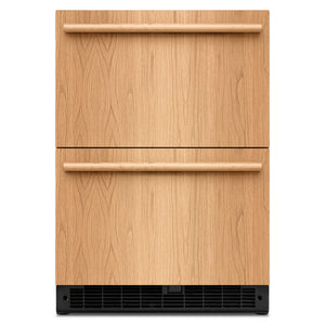 KitchenAid 24" 4.4 Cu. Ft. Panel-Ready Undercounter Double-Drawer Refrigerator - KURT524SPA