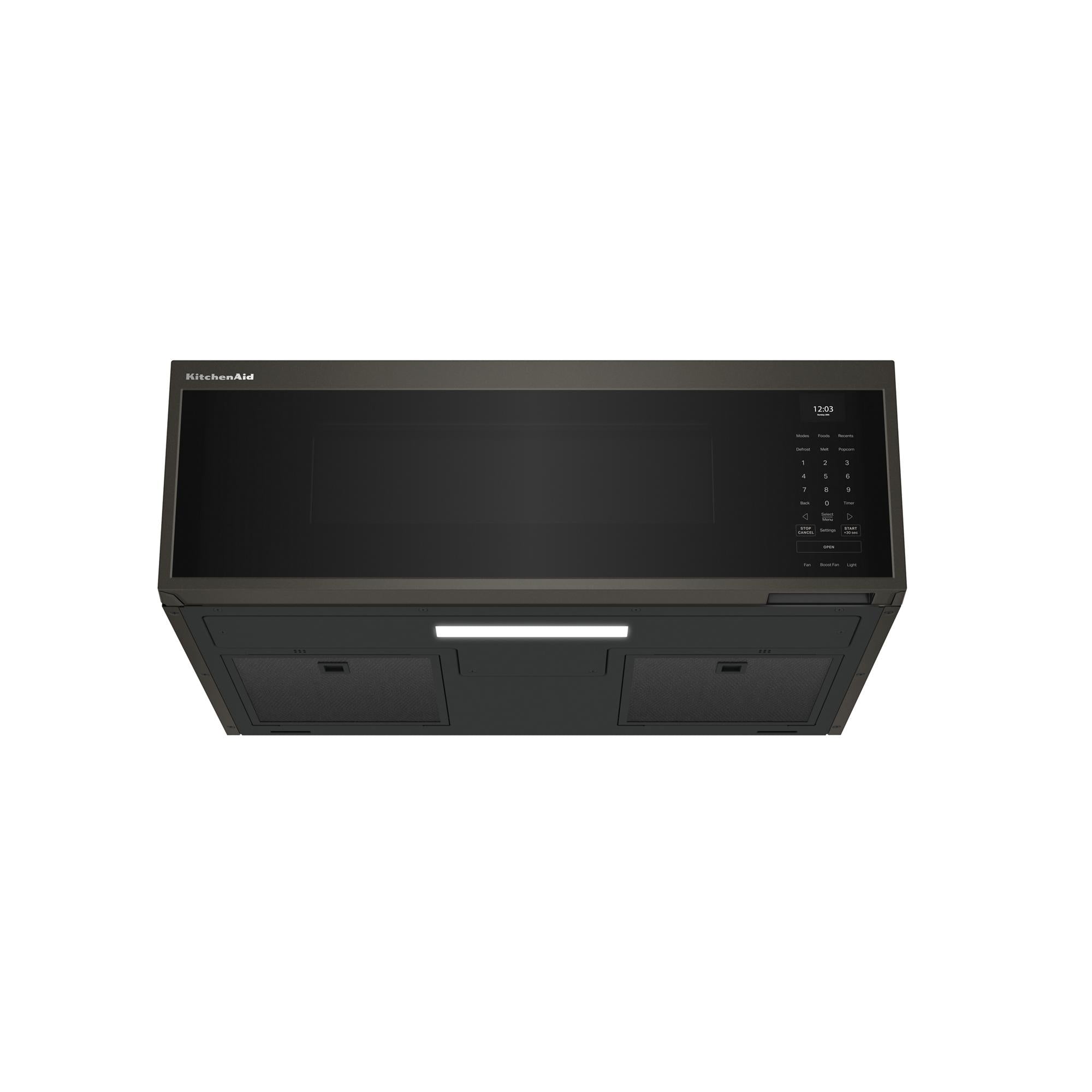 KitchenAid Black Ore Built-in Microwave (1.1 Cu. Ft.) - YKMML550RBE