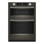 KitchenAid Black Ore 30" Wall Oven with Microwave (6.4 cu ft) - KOEC730SBE