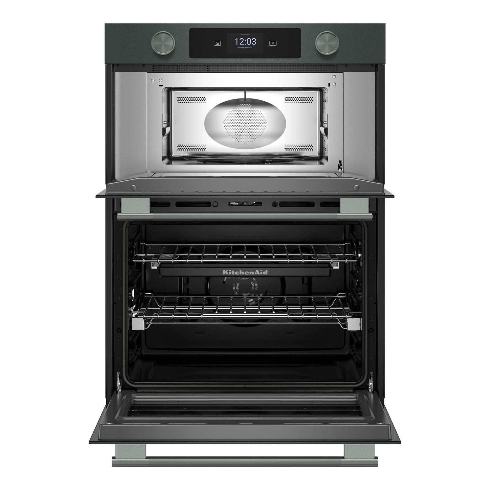 KitchenAid Juniper 30" Wall Oven with Microwave (6.4 cu ft) - KOEC730SJP